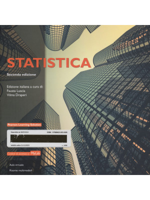Statistica. Ediz. MyLab. Con aggiornamento online. Con e-book